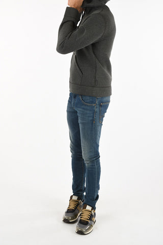 ARMANI JEANS Hooded Slim Fit Sweatshirt 