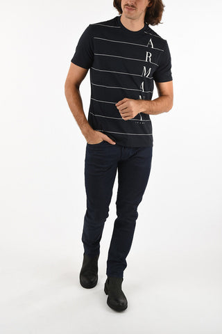 ARMANI JEANS Logo Print Regular Fit T-shirt