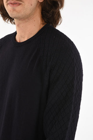 ARMANI JEANS Argyle Wool Sweater