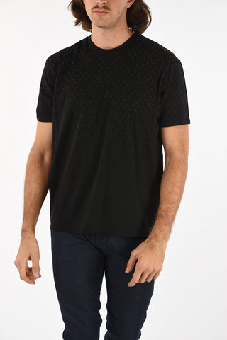 ARMANI JEANS All Over Logo T-shirt