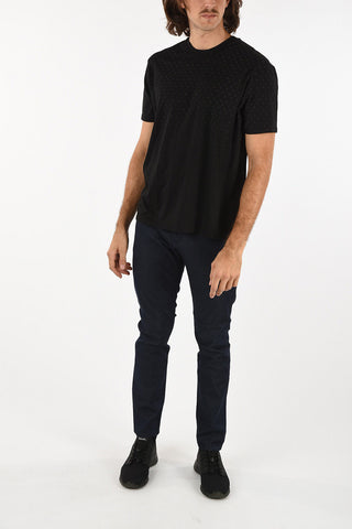 ARMANI JEANS All Over Logo T-shirt