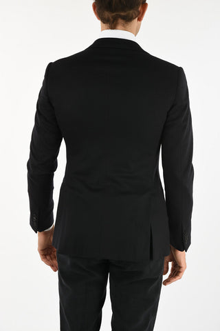 COLLEZIONI side vents Cashmere 2-buttons blazer