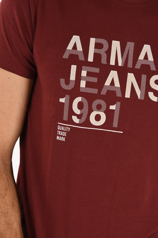 ARMANI JEANS Logo Print T-shirt
