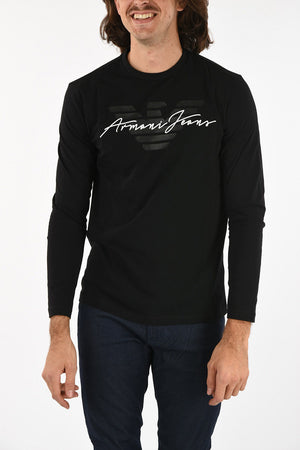 ARMANI JEANS Crew-Neck Print T-shirt