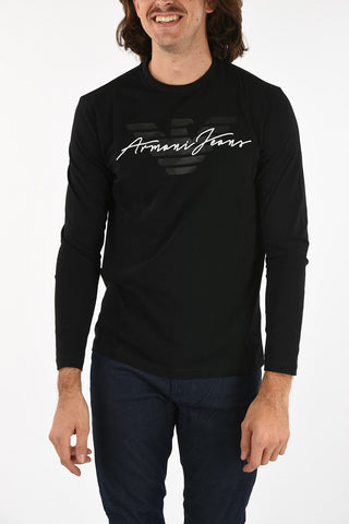 ARMANI JEANS Crew-Neck Print T-shirt