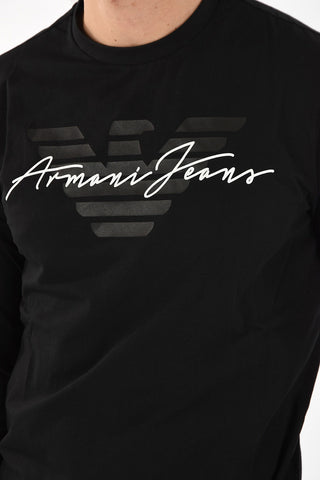 ARMANI JEANS Crew-Neck Print T-shirt
