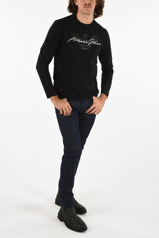 ARMANI JEANS Crew-Neck Print T-shirt
