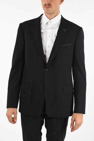 COLLEZIONI side vents Virgin Wool 2-buttons blazer