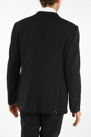 COLLEZIONI side vents Virgin Wool 2-buttons blazer