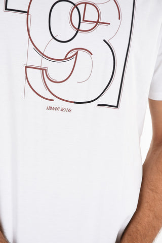 ARMANI JEANS Crew-Neck Print T-shirt