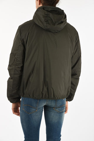ARMANI JEANS Hooded Reversible Puffer