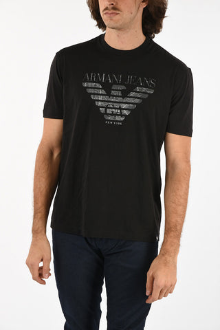 ARMANI JEANS Crew-Neck Print T-shirt