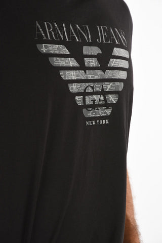 ARMANI JEANS Crew-Neck Print T-shirt