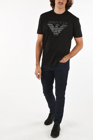 ARMANI JEANS Crew-Neck Print T-shirt