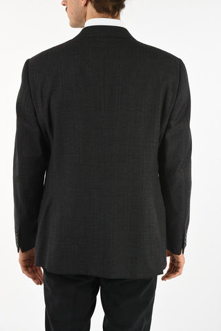 COLLEZIONI side vents Plaid 2-buttons blazer
