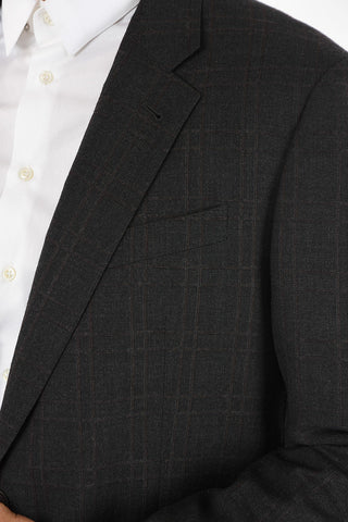 COLLEZIONI side vents Plaid 2-buttons blazer