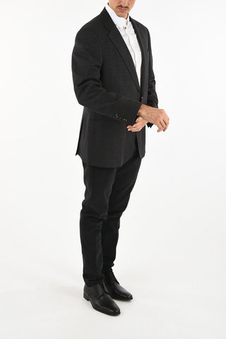 COLLEZIONI side vents Plaid 2-buttons blazer
