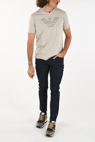 ARMANI JEANS Crew-Neck Print T-shirt