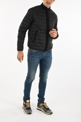 ARMANI JEANS Waist Length Slim Fit Down Jacket