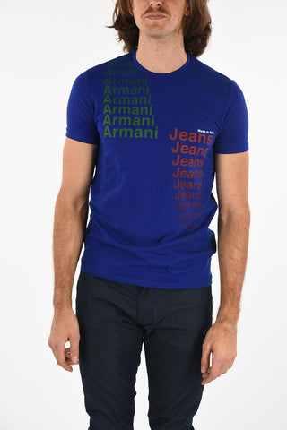 ARMANI JEANS All Over Logo T-shirt