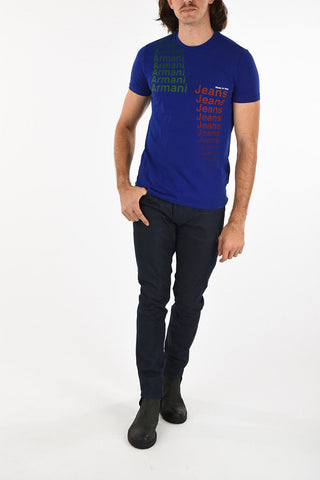 ARMANI JEANS All Over Logo T-shirt