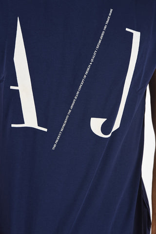 ARMANI JEANS Crew-Neck Print T-shirt