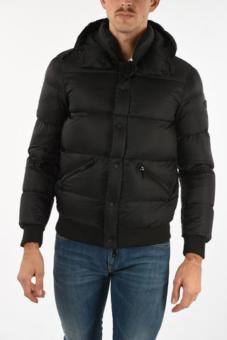 ARMANI JEANS Piumino a Quadri windowpane Crop