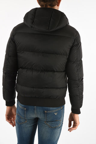 ARMANI JEANS Piumino a Quadri windowpane Crop
