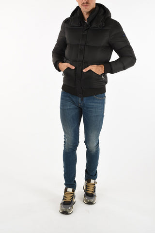 ARMANI JEANS Piumino a Quadri windowpane Crop