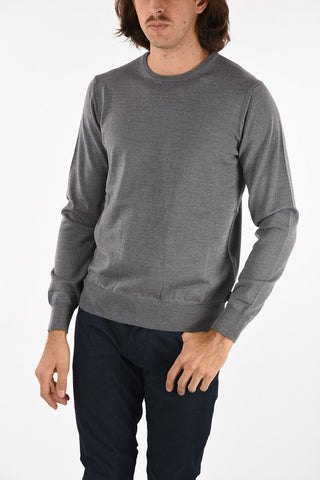 COLLEZIONI Virgin Wool Crew-Neck Sweater
