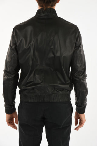 GIORGIO ARMANI Bomber in Pelle Reversibile