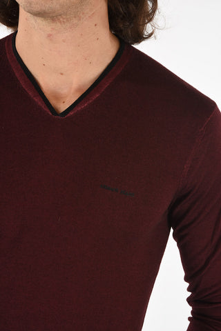 ARMANI JEANS Slim Fit Wool Sweater