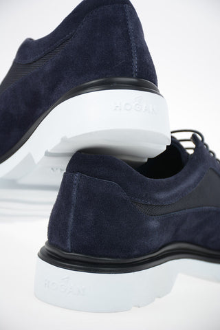 Scarpe Derby H393 in Suede