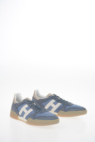Sneakers H357 in Pelle e Tessuto