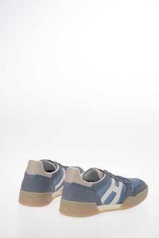 Sneakers H357 in Pelle e Tessuto