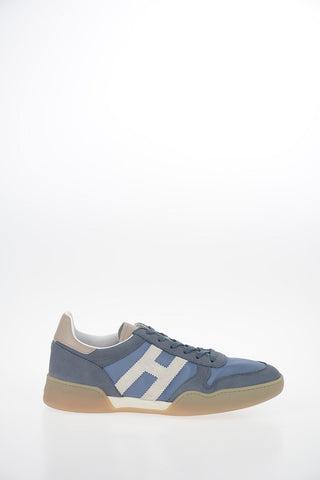 Sneakers H357 in Pelle e Tessuto