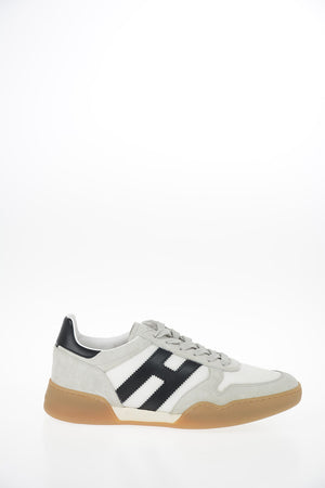Fabric and Leather H357 Sneakers