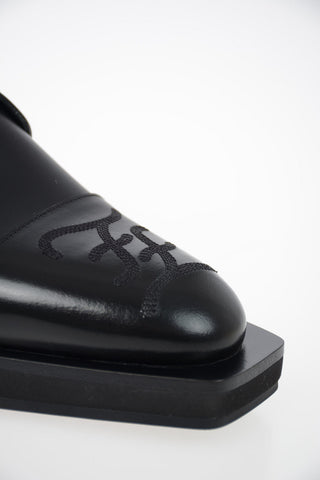 Leather Monk Shoes