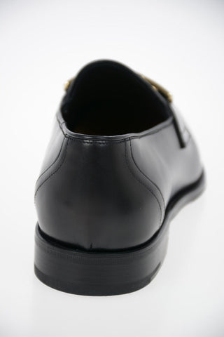 Brushed Leather Loafers