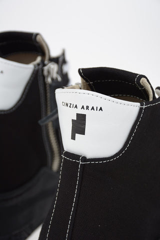 Canvas ARAIA 74 High Top Sneakers