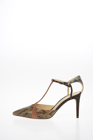 Python Skin ANITTA Pumps 9 cm