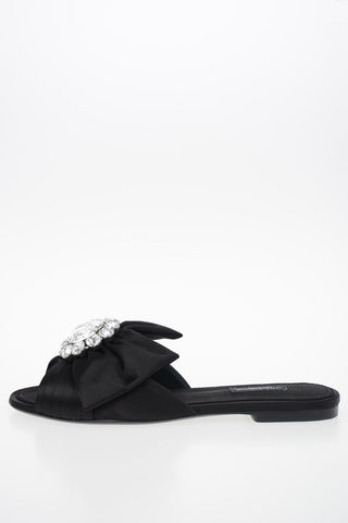 Slippers with Jewel Details