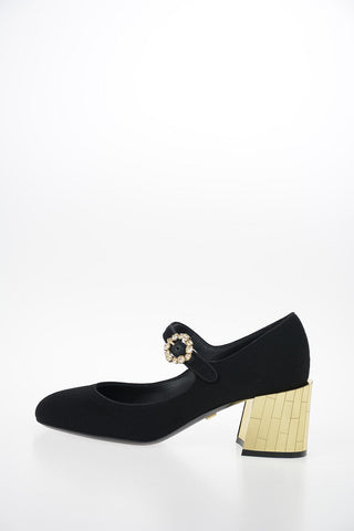 Mary Jane con Tacco Gioiello 6.5 cm