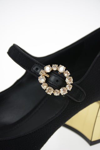 Mary Jane con Tacco Gioiello 6.5 cm