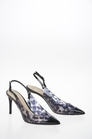 Slingbacks KELLY in Vinile 9 cm