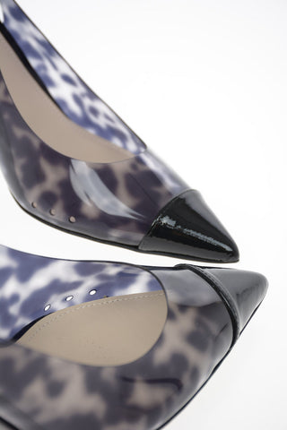 Slingbacks KELLY in Vinile 9 cm