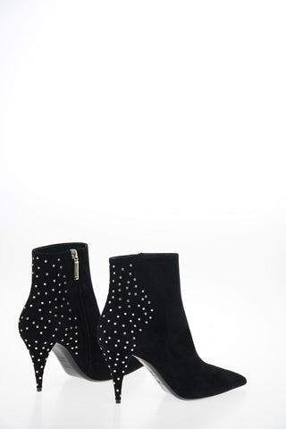 Studded Suede KIKI Booties 8.5cm