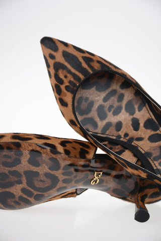 Slingbacks in Cavallino Maculato 5 cm