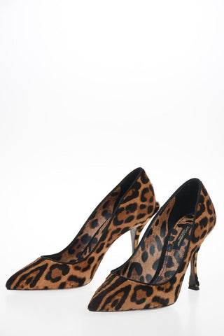 Animal Printed Ponyskin LORI Pumps 10cm