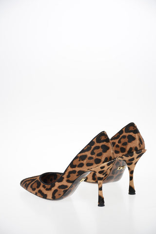 Animal Printed Ponyskin LORI Pumps 10cm